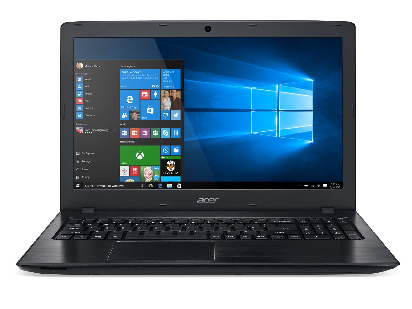 aspire e15 laptop