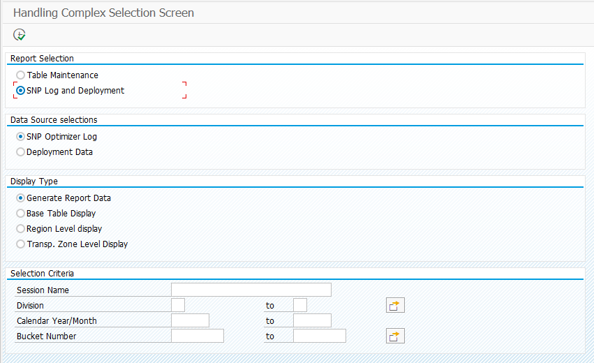 at selection screen output in sap abap