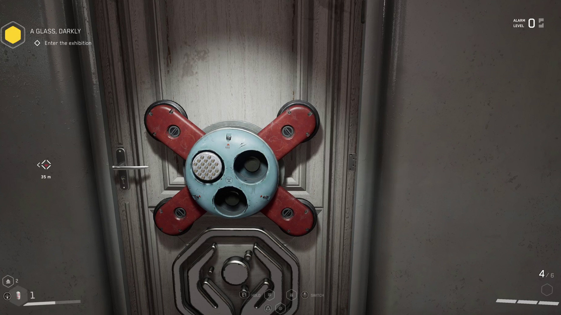 atomic heart hospital door code