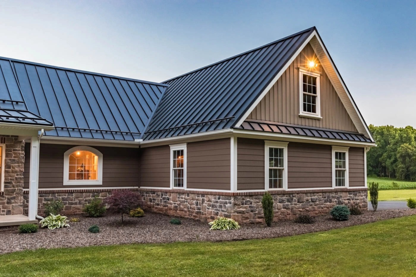 average cost of metal roof on 1600 square foot homes