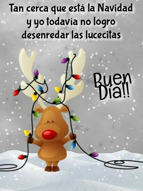 buenos dias bienvenido diciembre