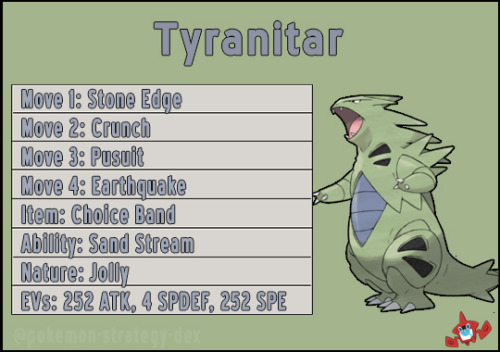 best moves for tyranitar