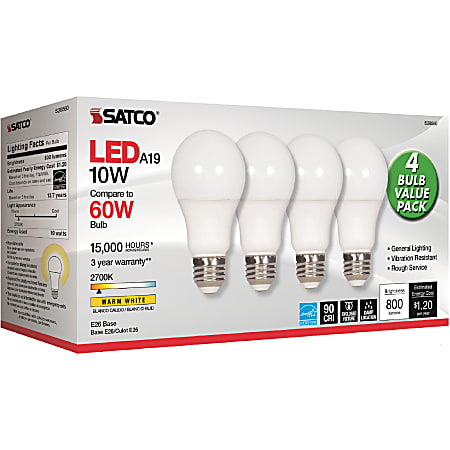 satco led bulbs