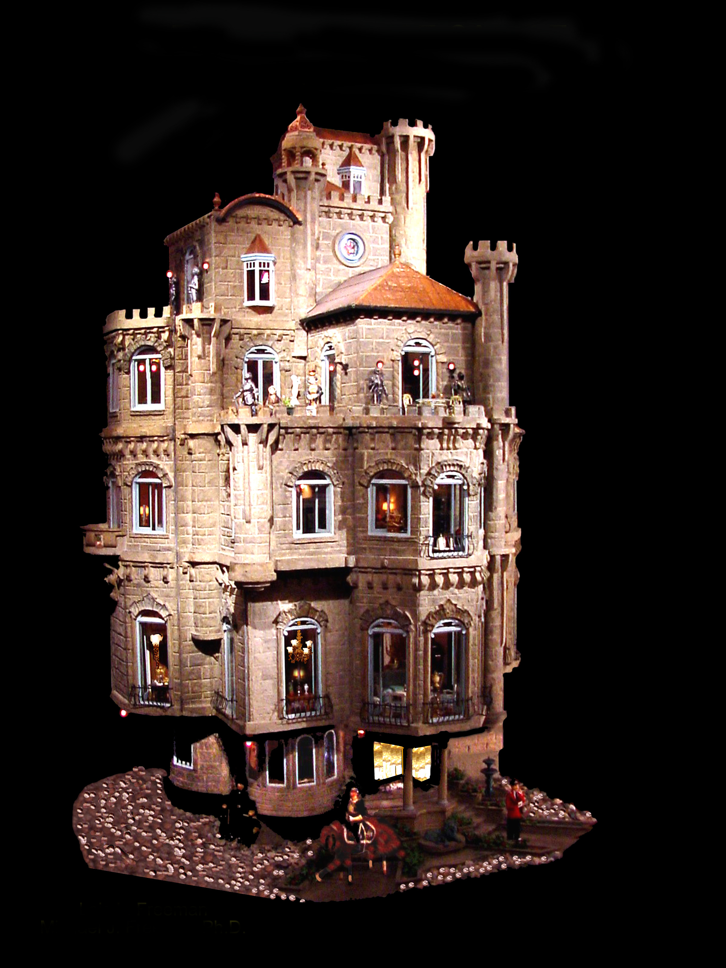 castle dollhouse