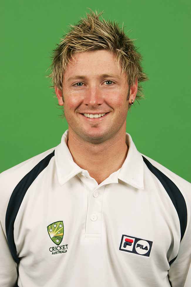 michael clarke hairstyle