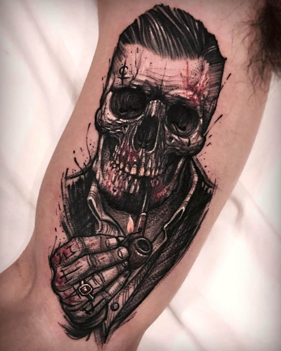 scary tattoos for guys