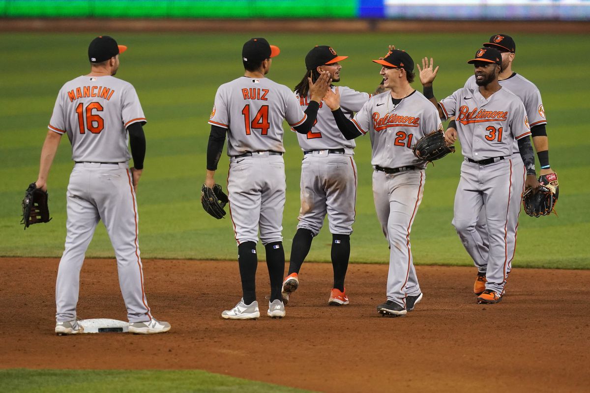 score of the orioles baseball game