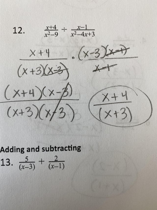 adding rational expressions calculator