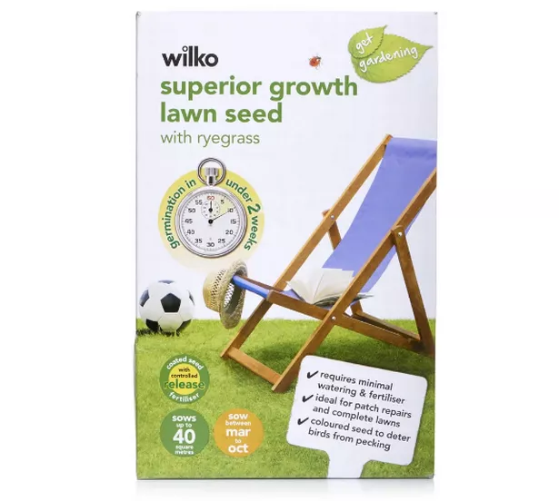 wilkos grass seed