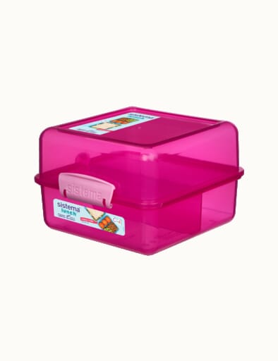 sistema pink lunch box