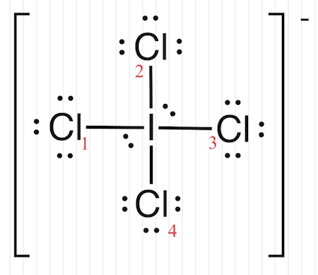 formal charge of cl