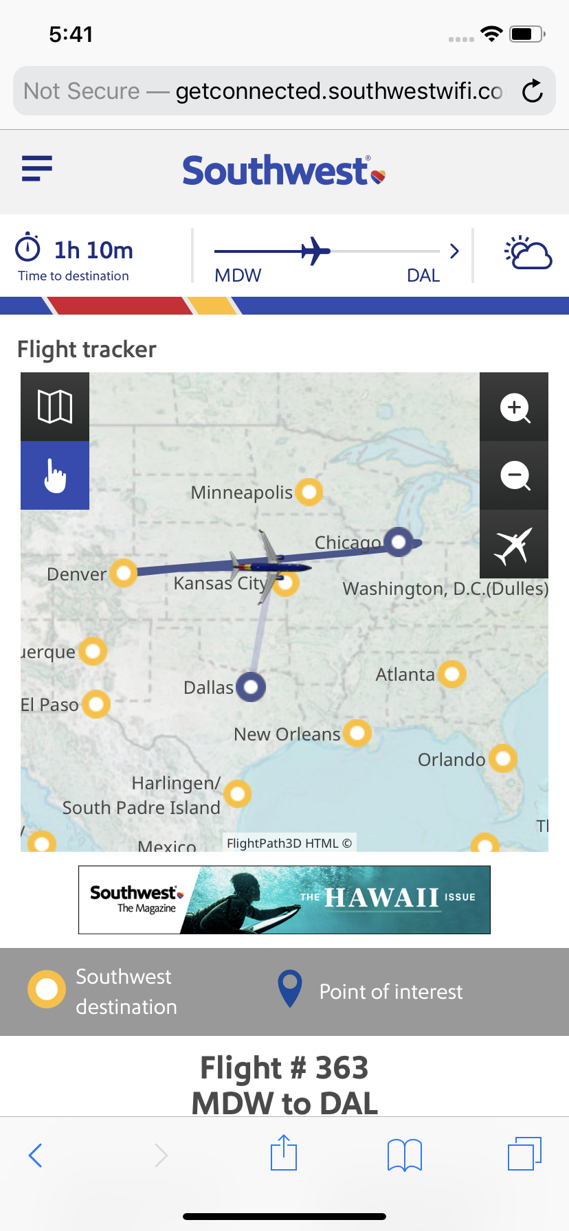 southwest flights status