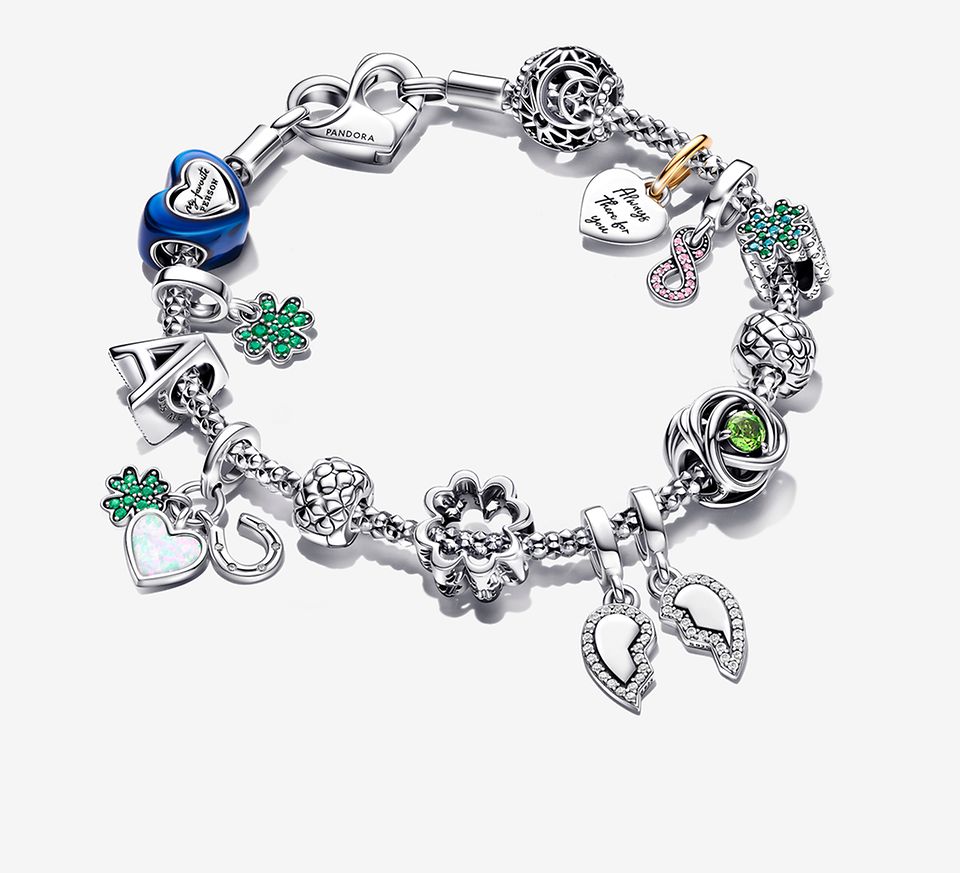 pandora type charm bracelets