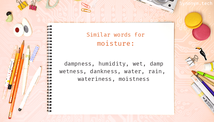 moisture synonym