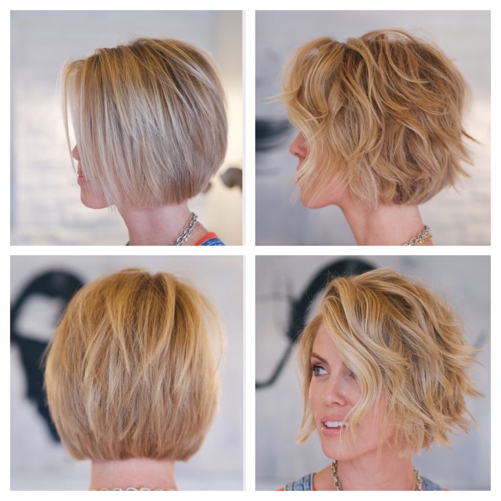 short textured bob hairstyles