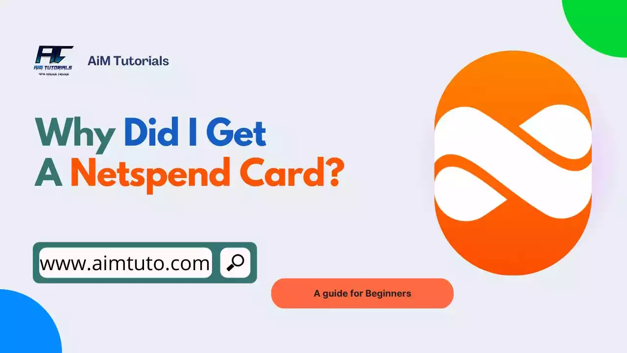 i got a netspend card in the mail