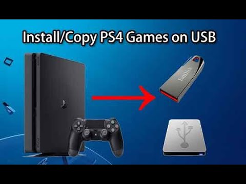 how to update ps4 games with usb