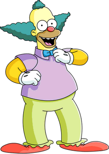 the clown from the simpsons