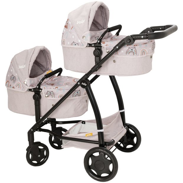 dolls twin pushchair