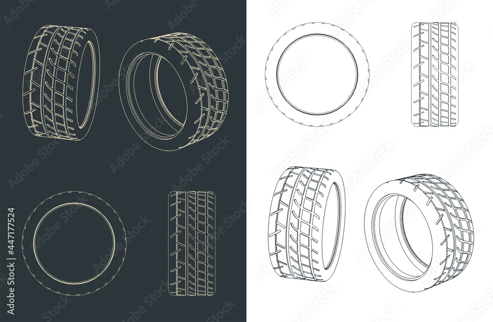 tire blueprint