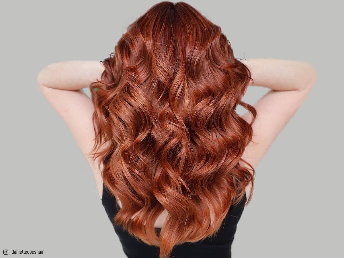 red brown hair colour ideas