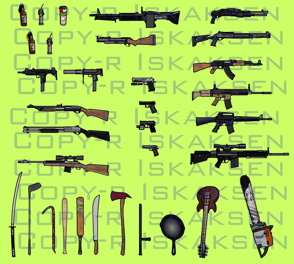 l4d weapons