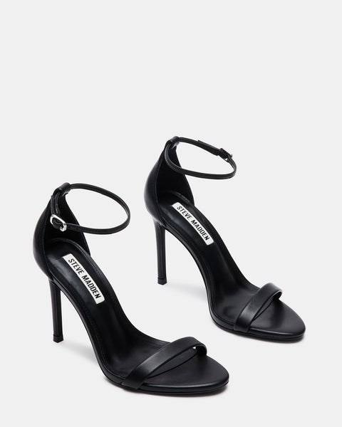 steve madden black high heels