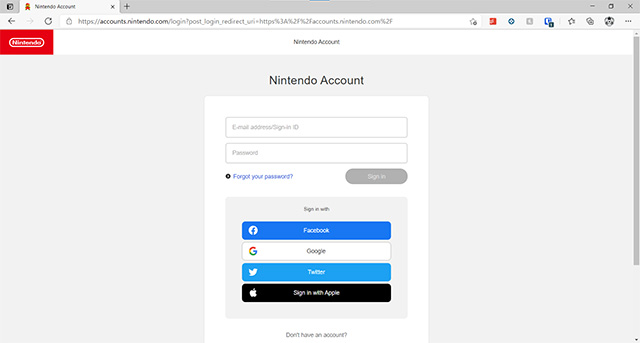 https accounts nintendo com password edit