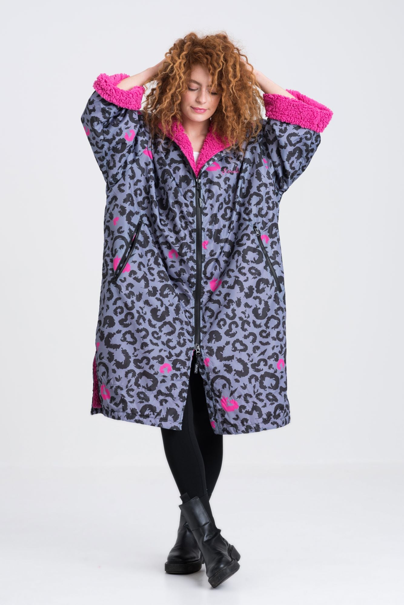 leopard print dryrobe