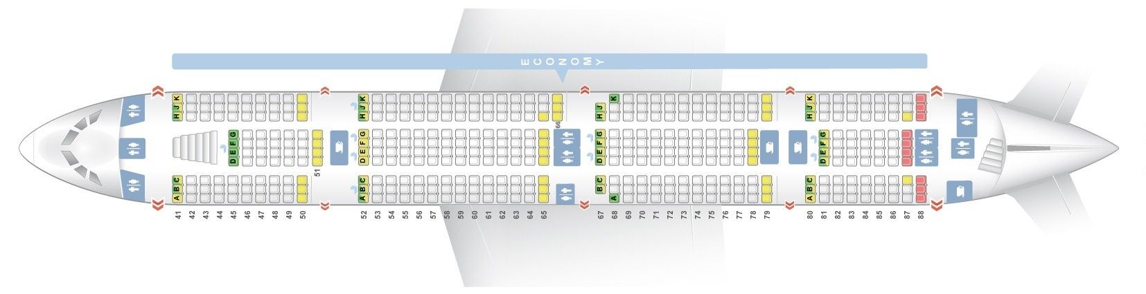 emirates seat map a380-800