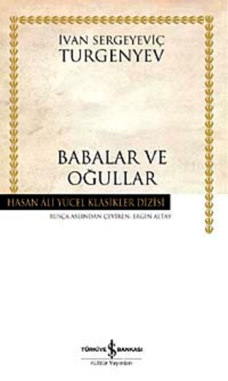 babalar ve oğullar kitap özeti