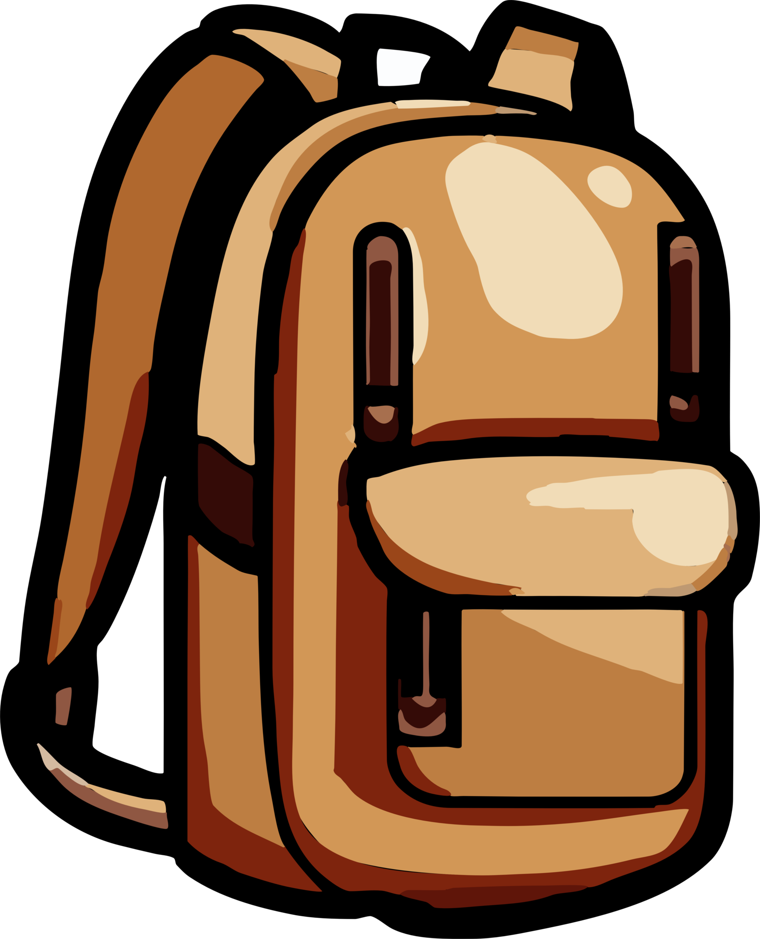 back pack clipart