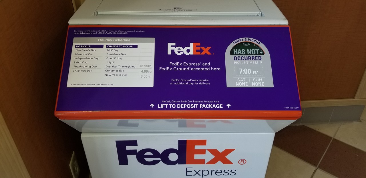 fedex drop spot