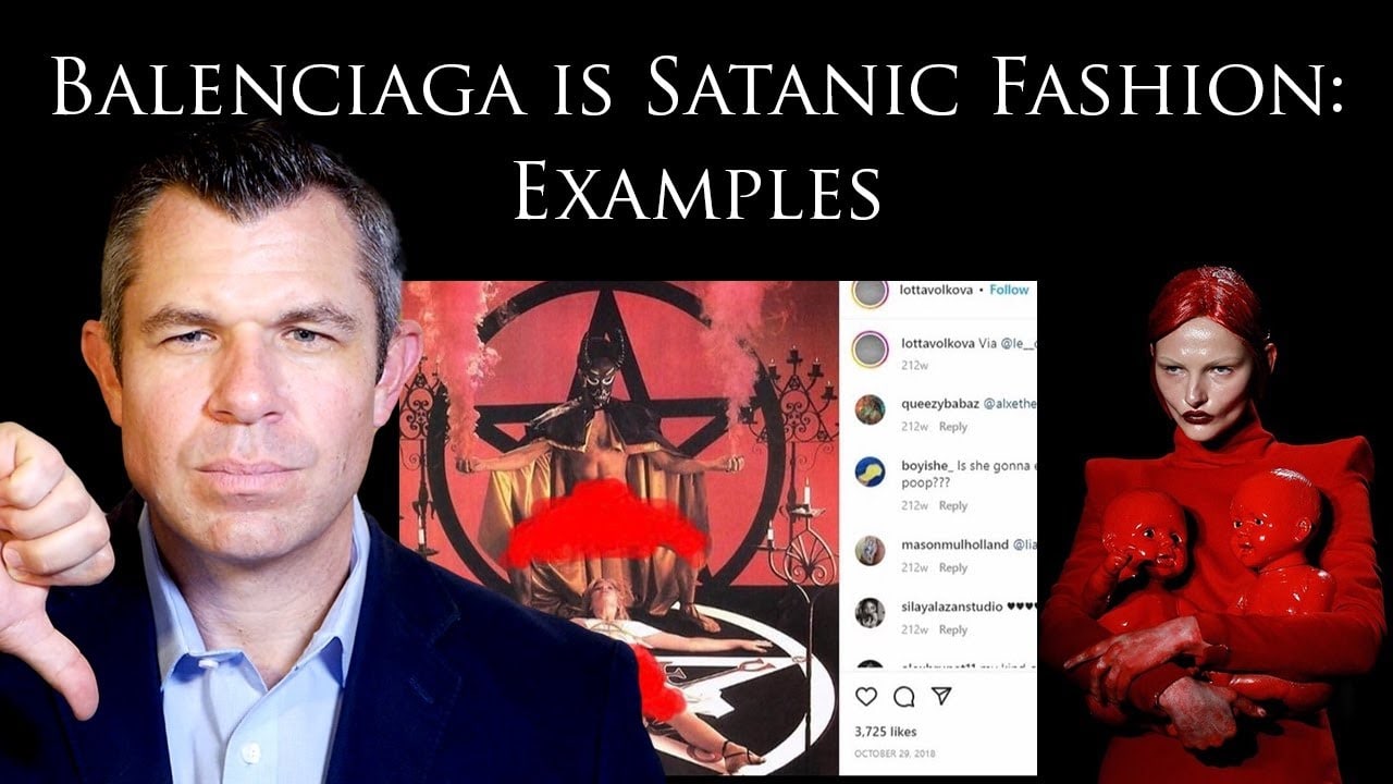 balenciaga satanic