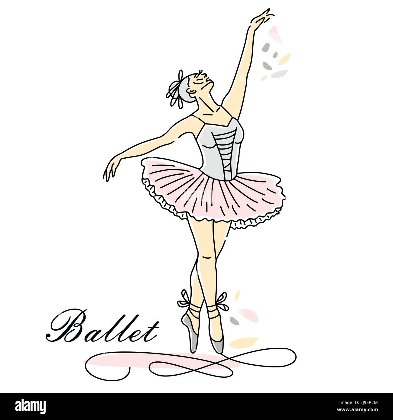 ballet drawing