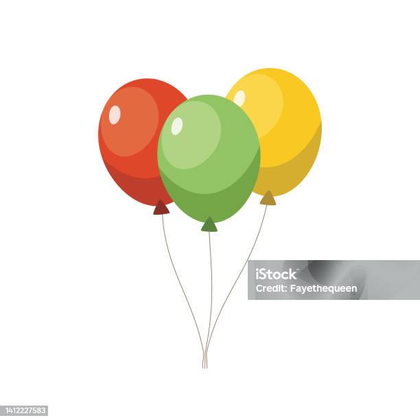 balloons vector image