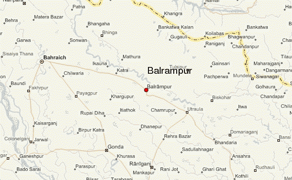 balrampur weather on map