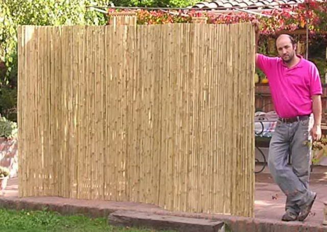 bamboo fencing rolls