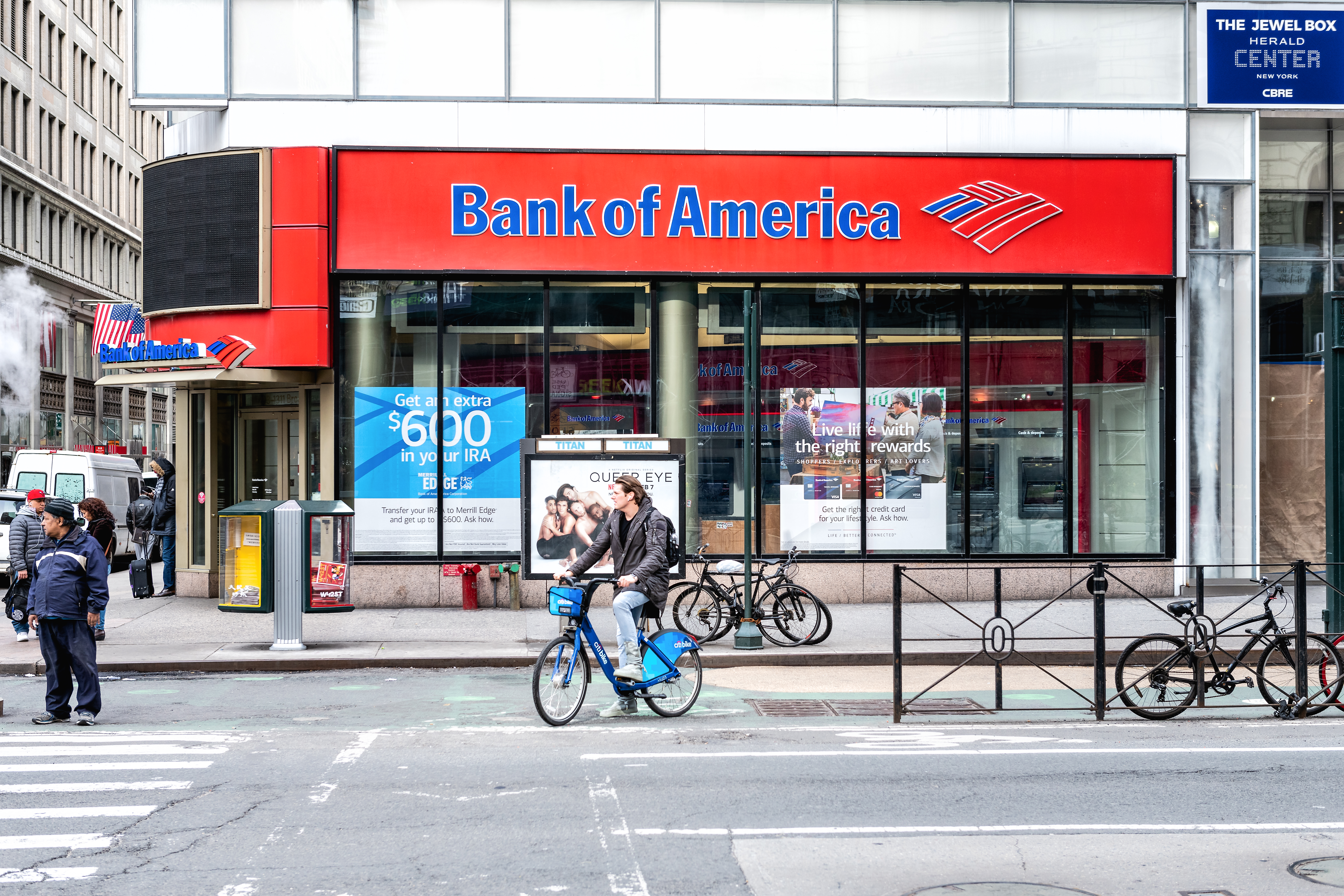 bank of america branch locations