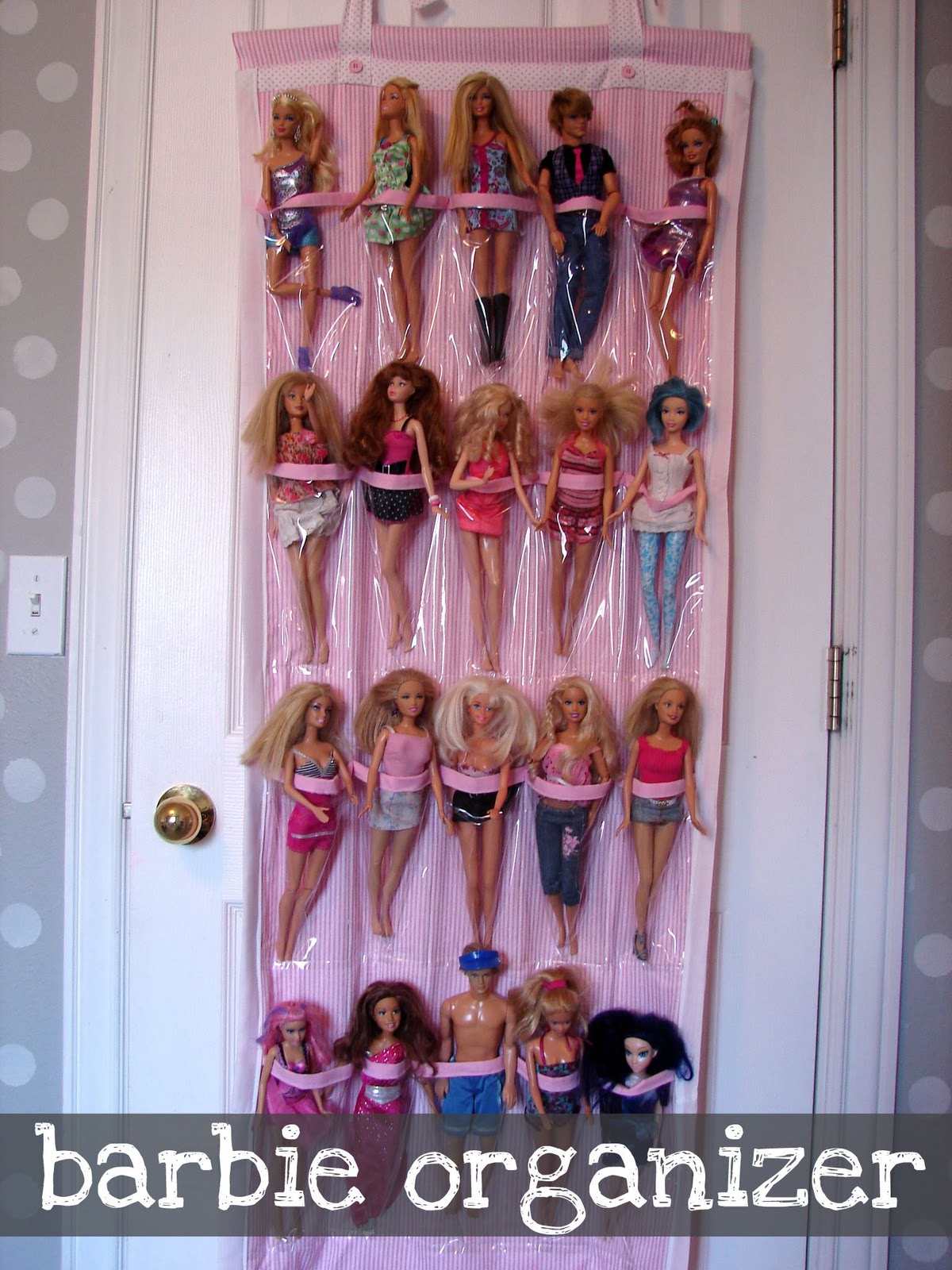 barbie doll organizer