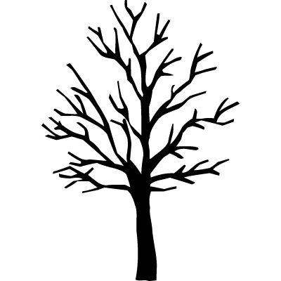 bare tree silhouette