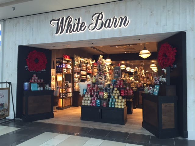 bath & body works and white barn