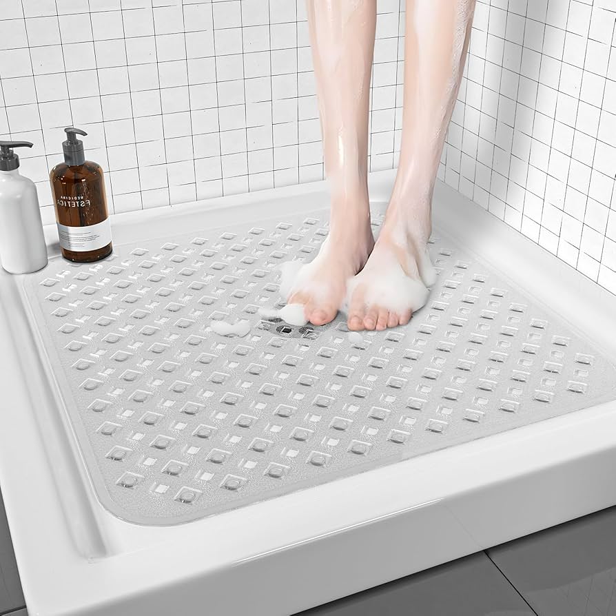 bath mat inside bath