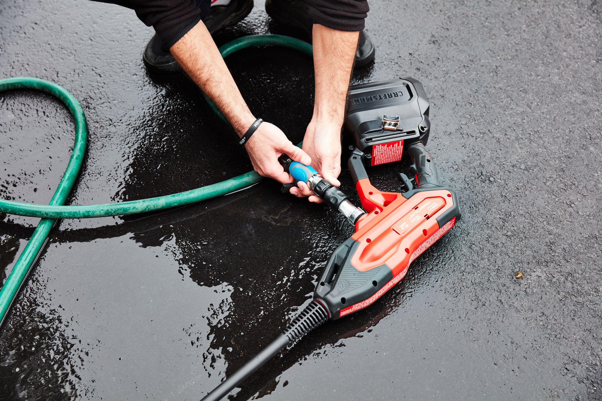 battery power washers