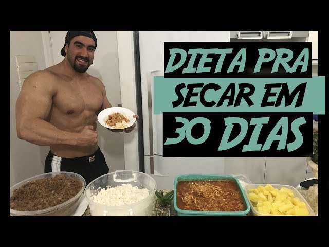 dietas para secar e definir