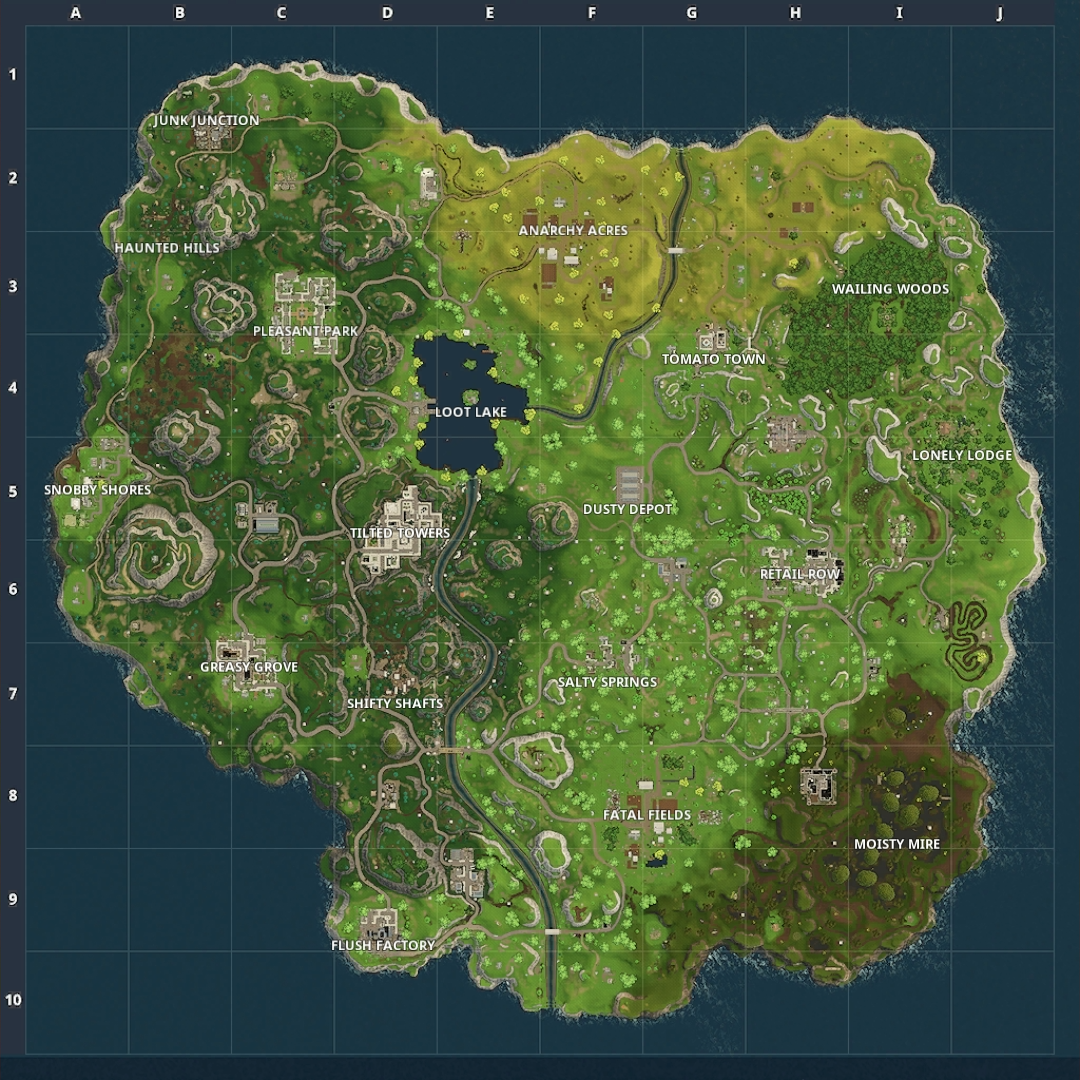 fortnite season 3 maps