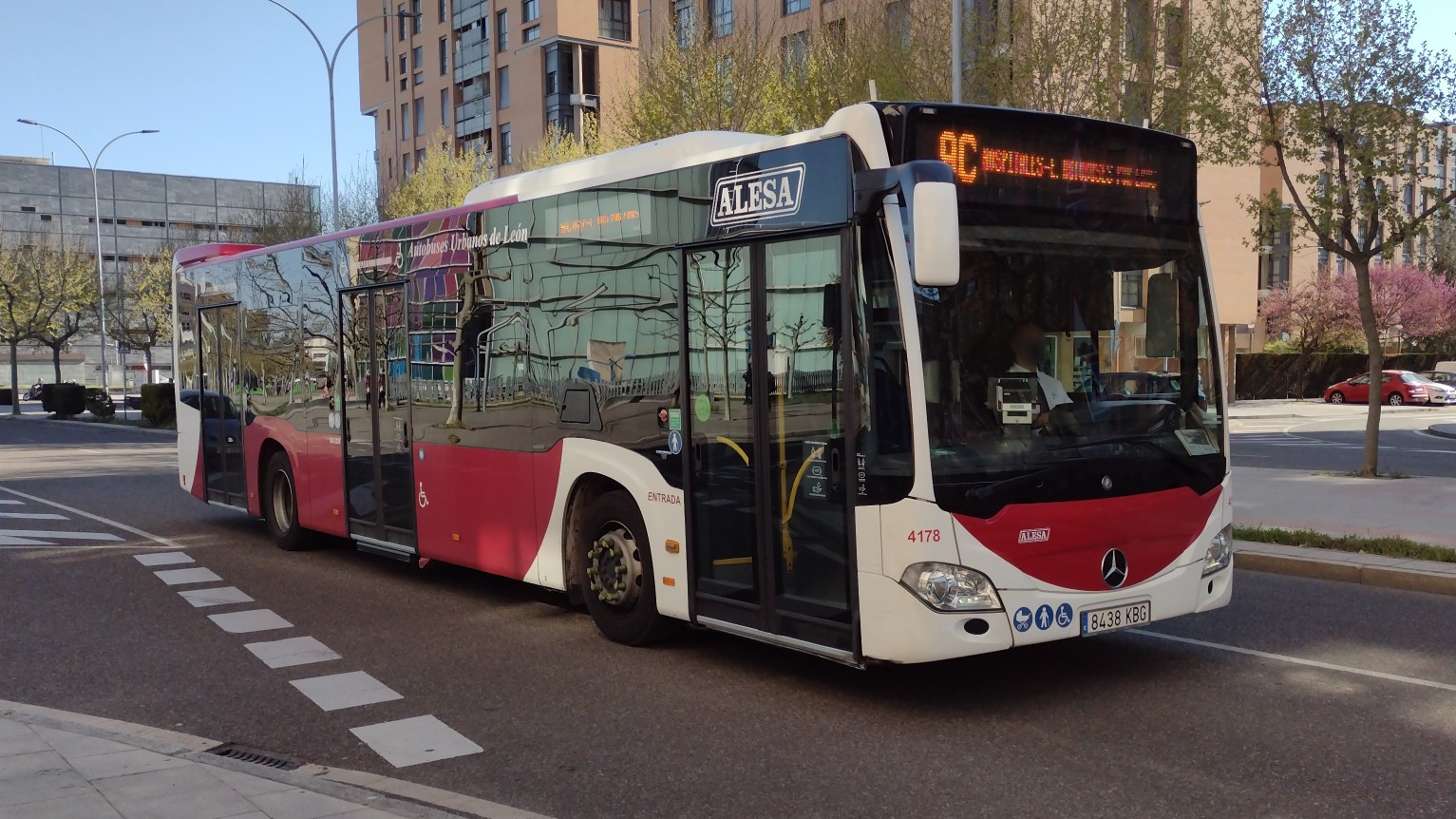 autobuses urbanos león línea 9 c