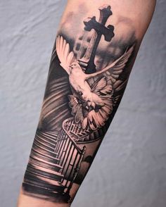 prayer hands tattoo sleeve