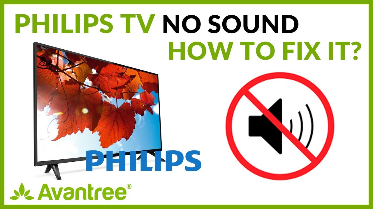 philips tv no sound through hdmi