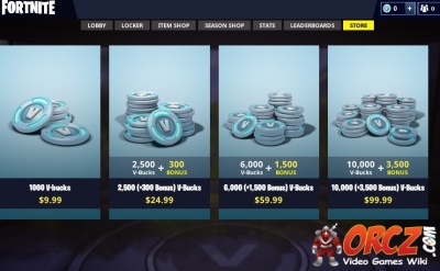 fortnite v-bucks prices uk